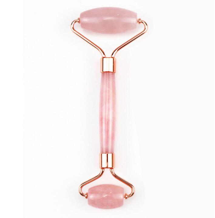 Jade Roller Steen Natuurlijk Rozenkwarts Kristal Facelift Massage