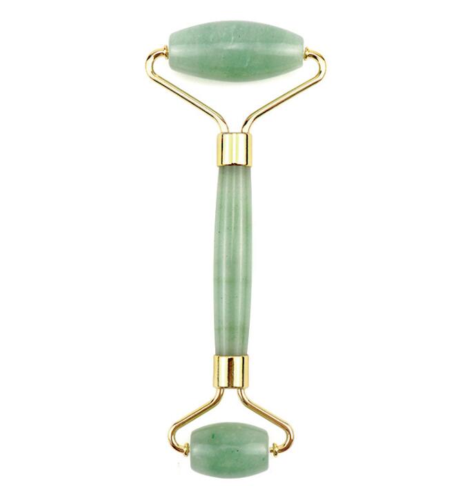 Jade Roller Steen Natuurlijk Rozenkwarts Kristal Facelift Massage