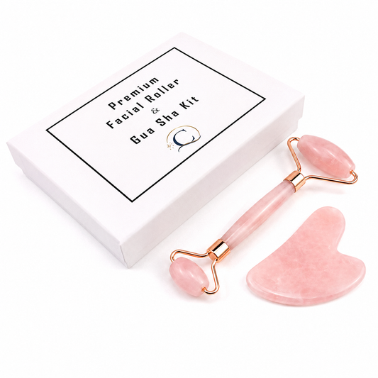 Jade Roller Steen Natuurlijk Rozenkwarts Kristal Facelift Massage